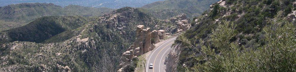 Mount Lemmon road